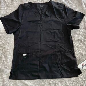 🛍️3 Black Scrub Top
